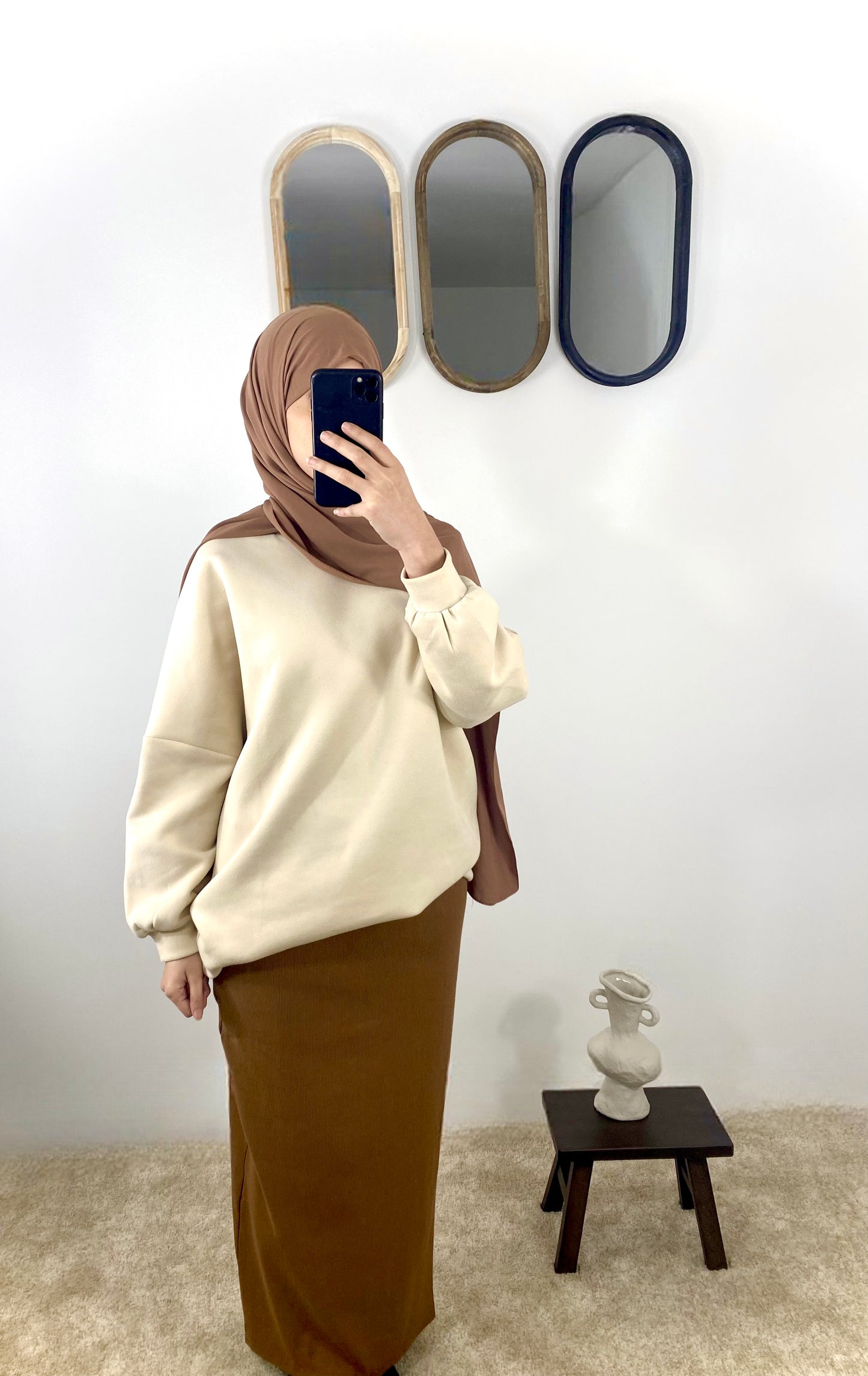 Pull Uzma creme